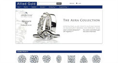 Desktop Screenshot of alliedgoldltd.com